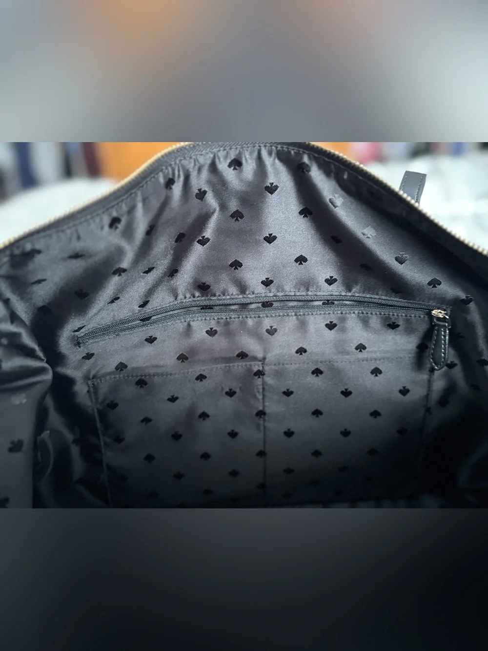 kate spade sleek black